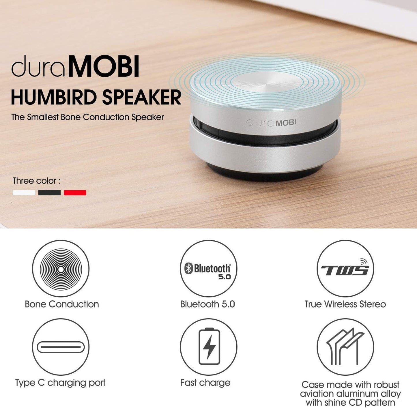 Celesfia™ Humbird Bone Conduction Speaker